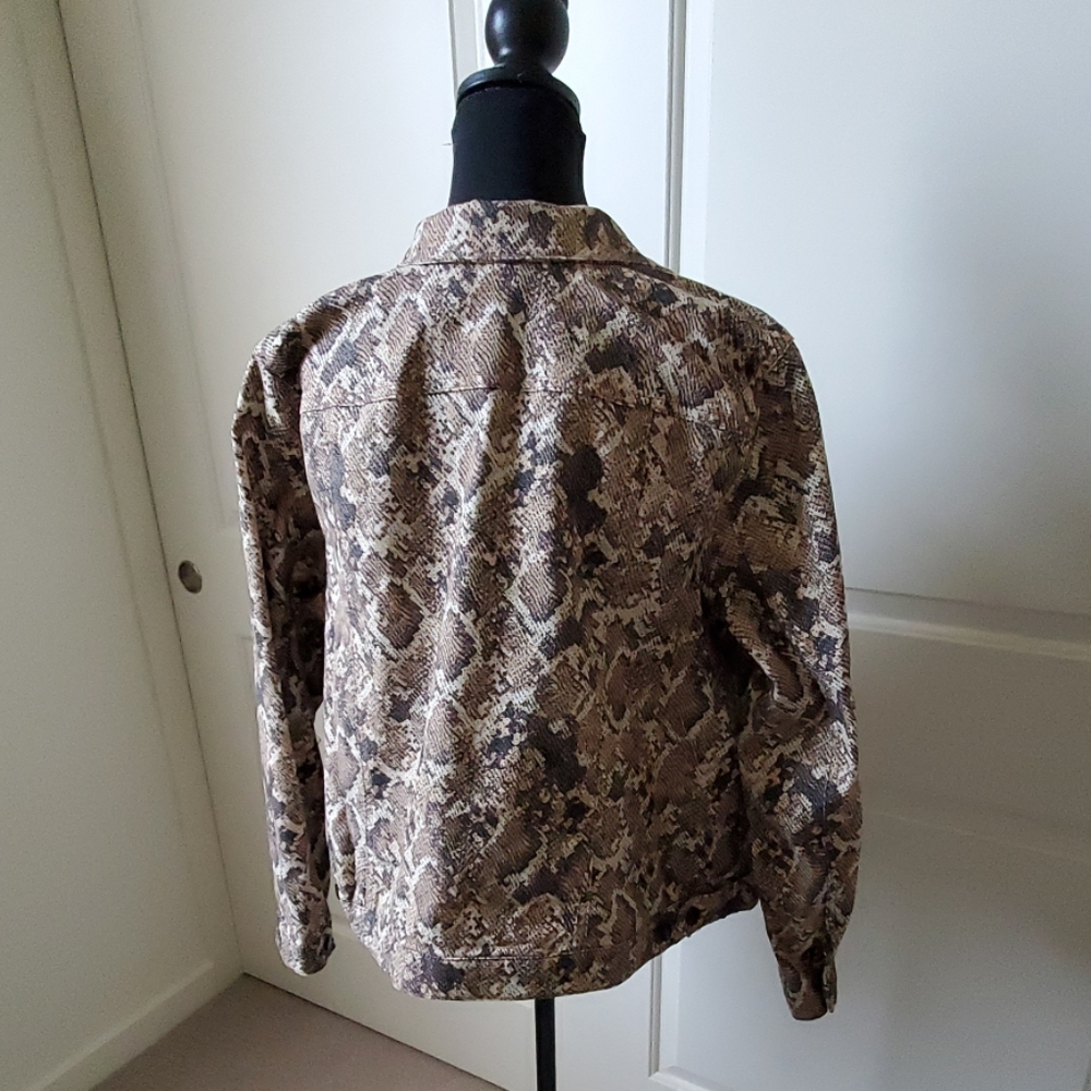 Snake Print Jacket - image 3
